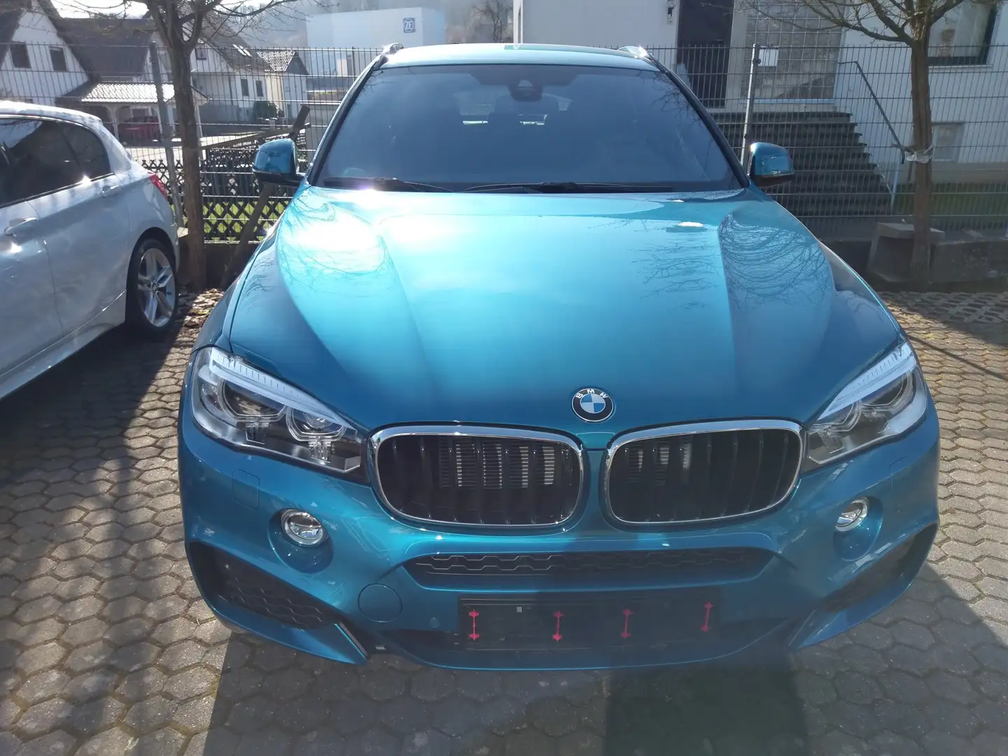 BMW X6 xDrive30d - M Sport Edition Bleu - 2