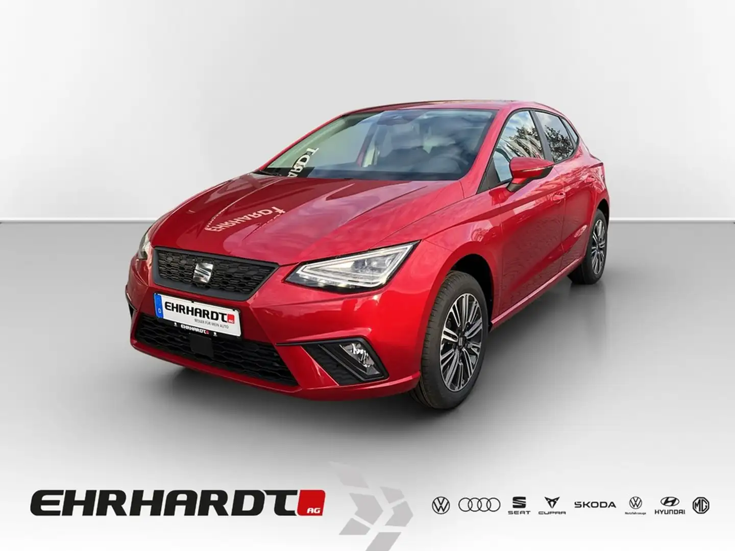 SEAT Ibiza 1.0 TSI Road Edition VIRTUAL*NAVI*VOLL-LED*TEMP... Rojo - 1