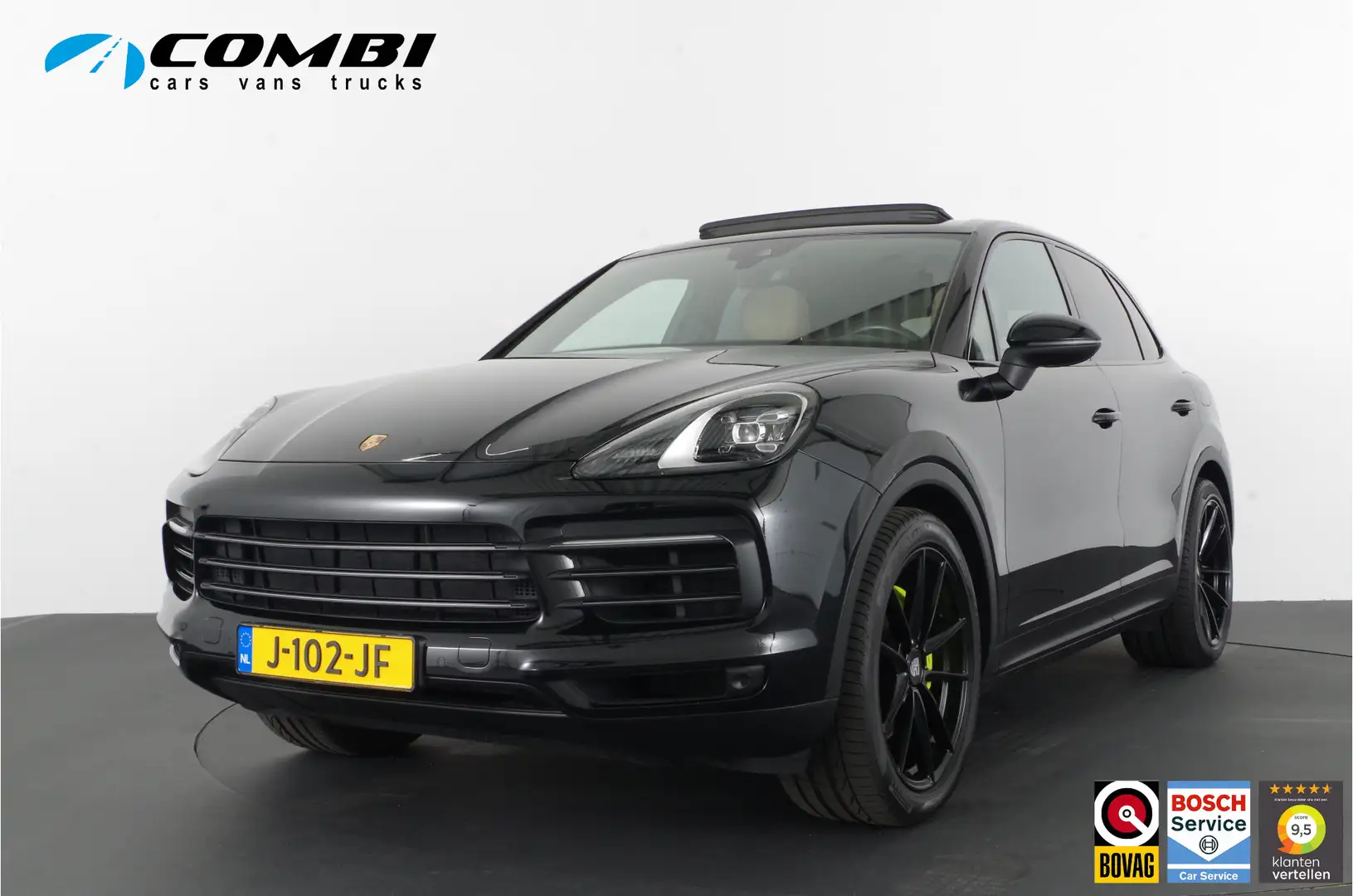 Porsche Cayenne 3.0 E-Hybrid 463pk  Pano.schuif/Sport-Chrono/Pors Czarny - 1