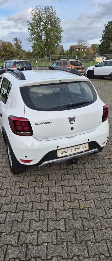 Dacia Sandero II 0.9 TCe 90 Stepway Prestige (EURO 6d-T) Weiß - 2