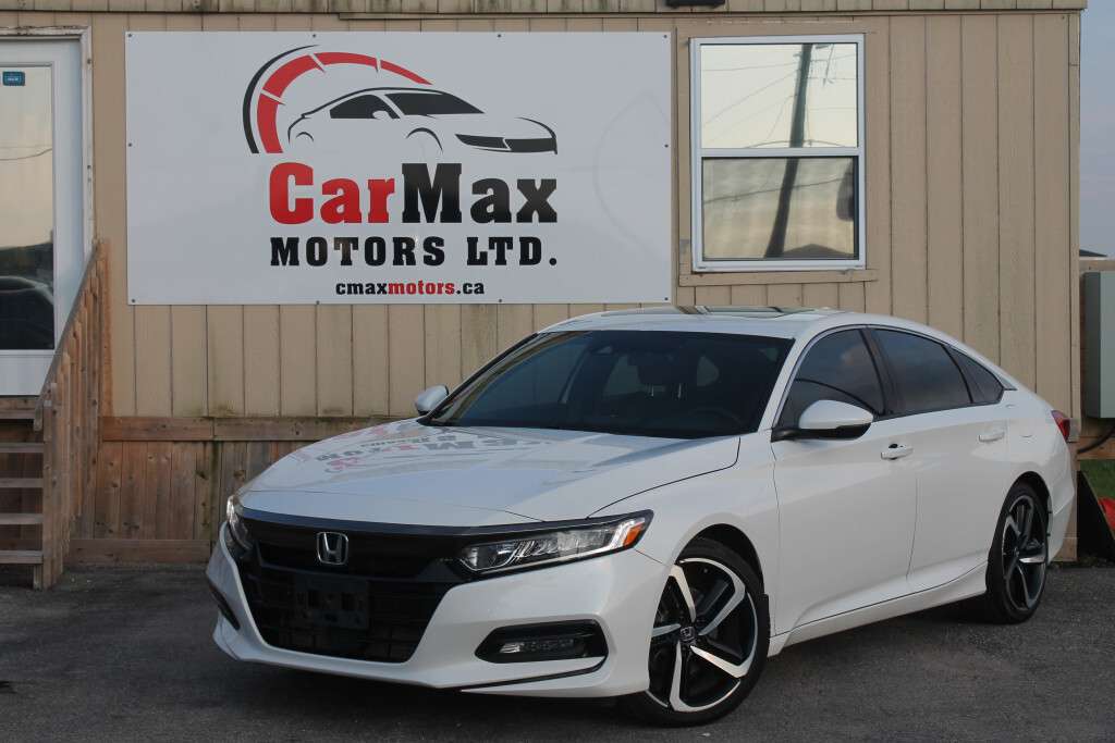 2018 Honda Accord Sport | Leather Power Seats Sunroof Carplay Camera