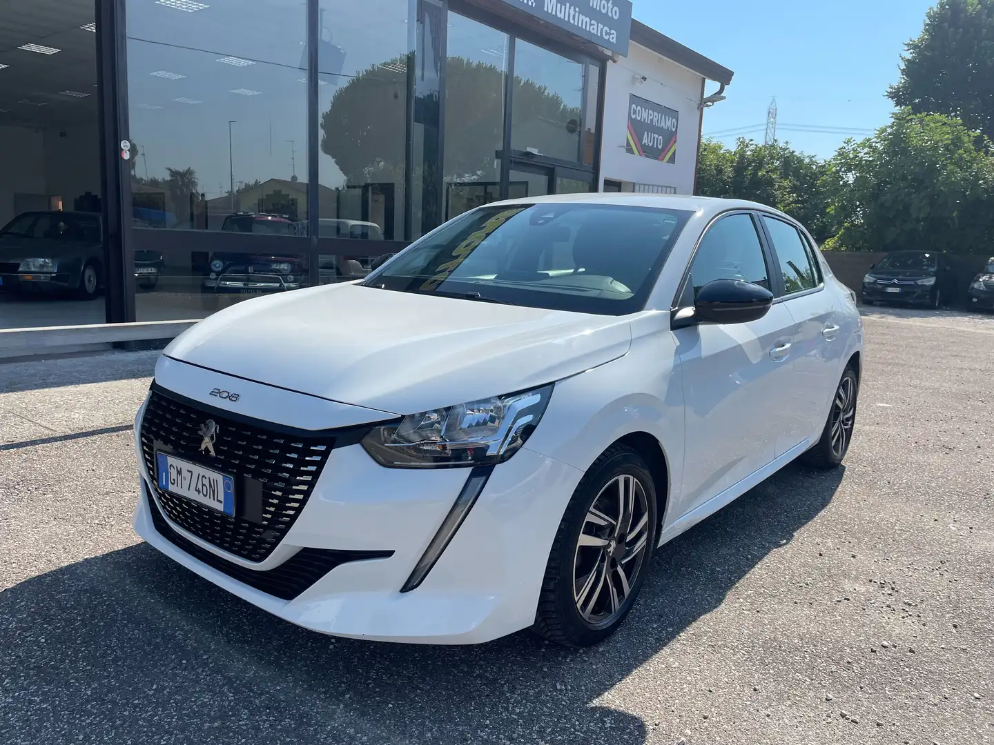 Peugeot 208 208 II 2019 1.5 bluehdi Active Pack X NEOPATENTATI Blanc - 1