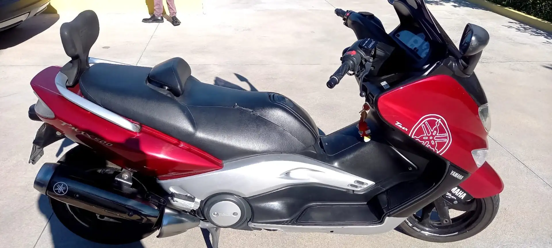 Yamaha TMAX 500 carburatori Czerwony - 2