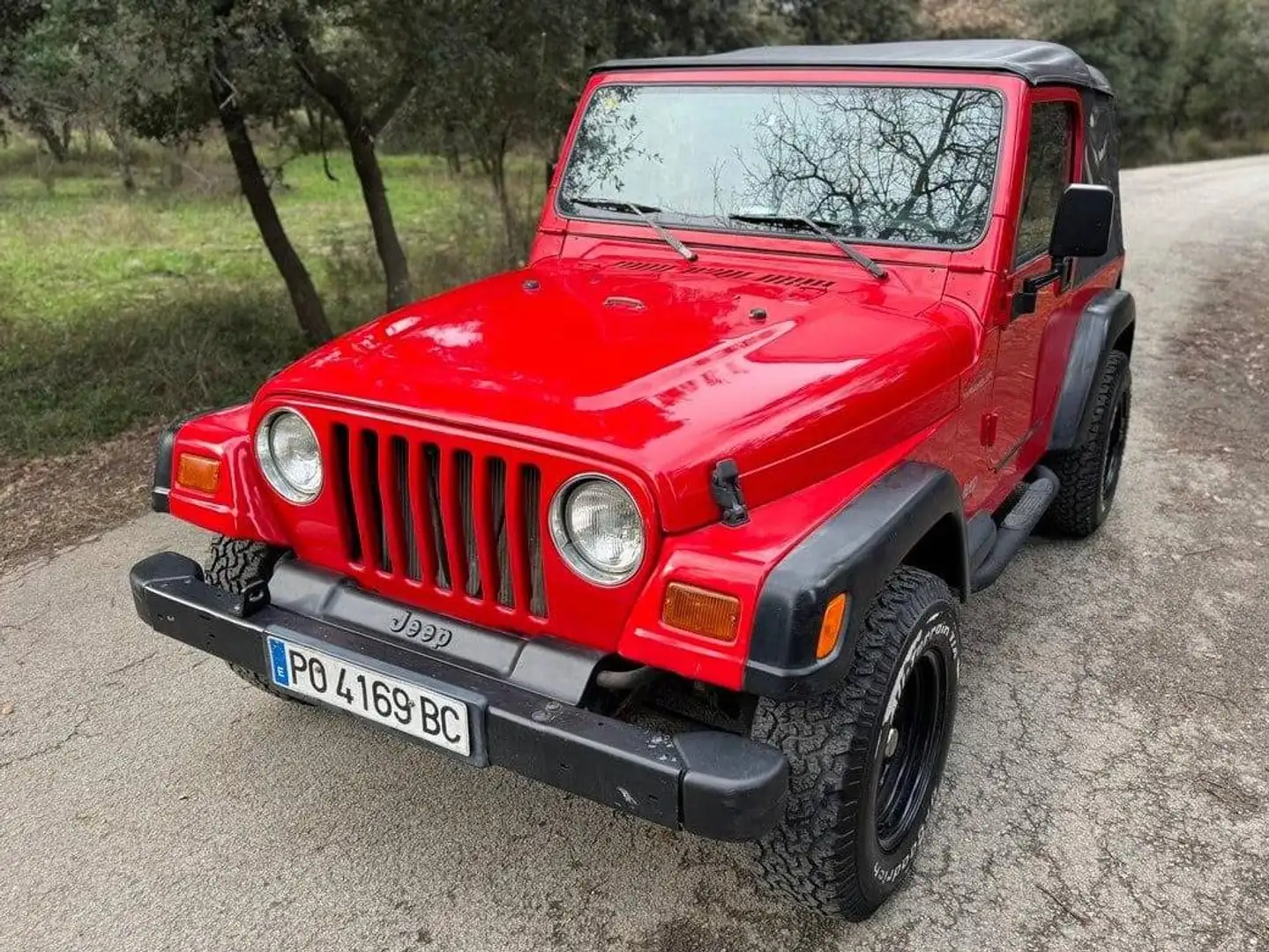 Jeep Wrangler Wrangler 2.5 Soft Top Rojo - 1