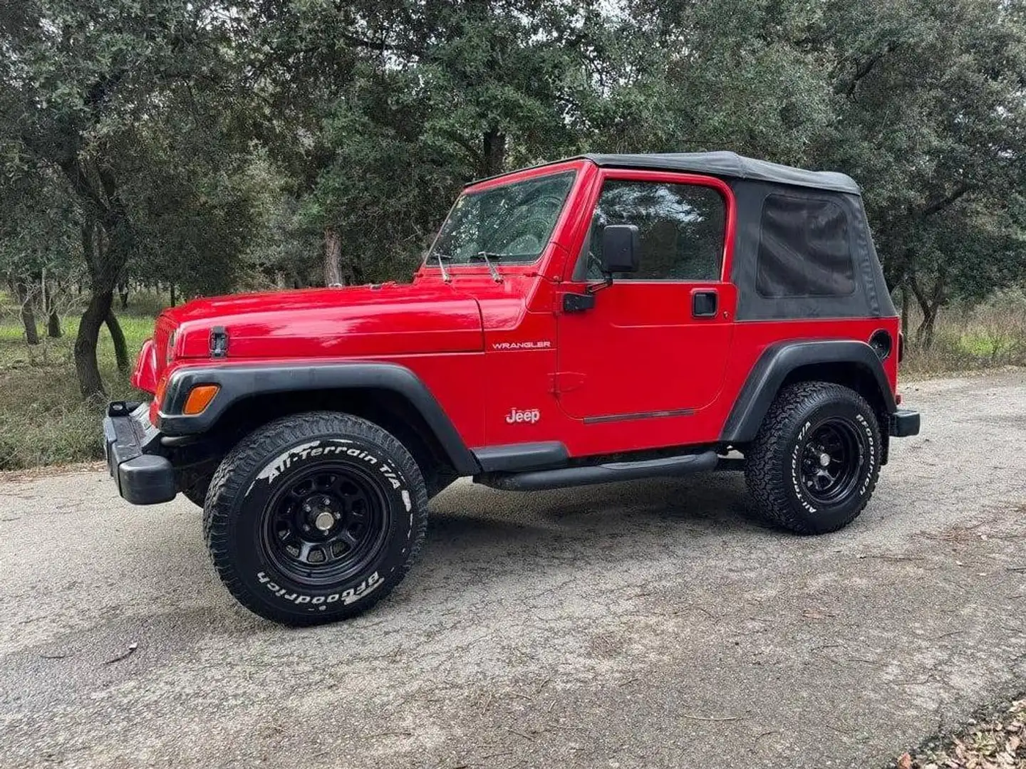 Jeep Wrangler Wrangler 2.5 Soft Top Rojo - 2