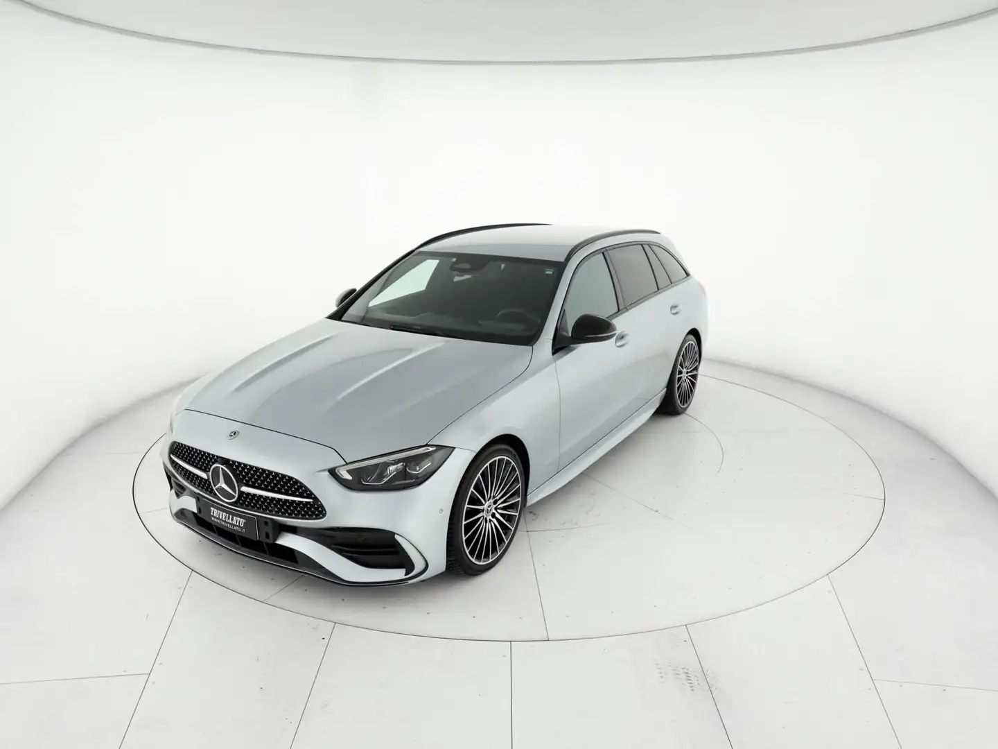 Mercedes-Benz C 220 sw 220 d mhev premium 4matic auto Gris - 1