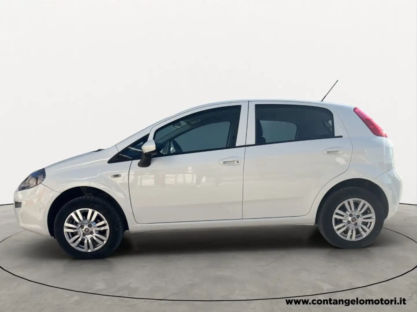 Fiat Punto 1.4 8V 5 porte Metano Lounge unico proprietario Bianco - 2