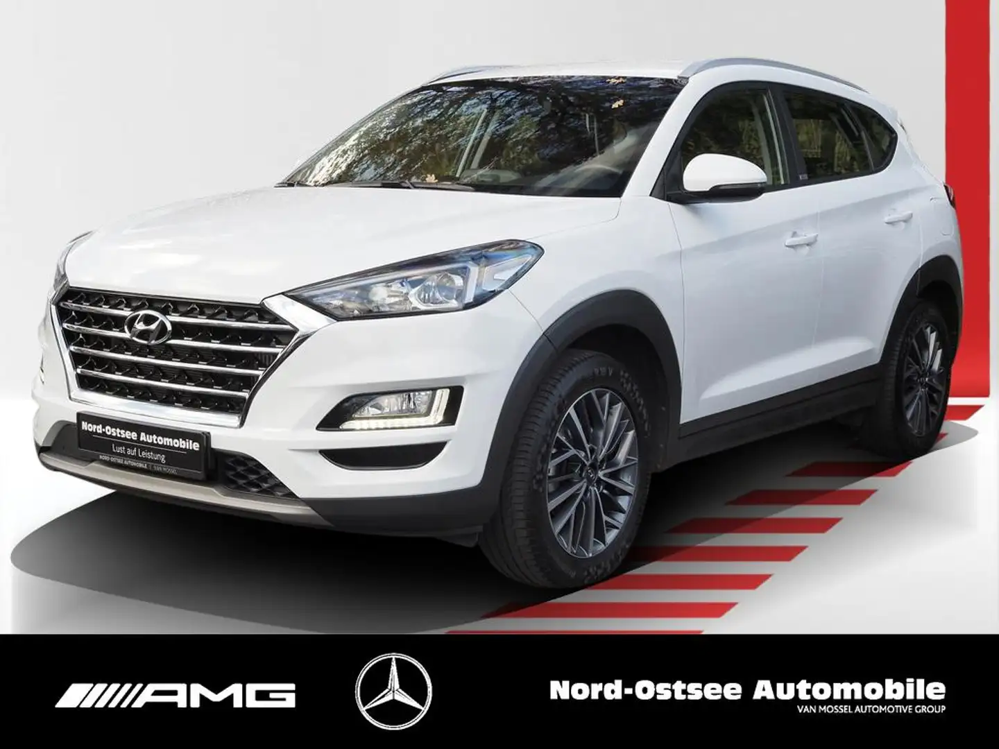 Hyundai TUCSON 1.6 ADVANTAGE 2WD NAVI KAMERA LHZ SHZ PDC Blanc - 1