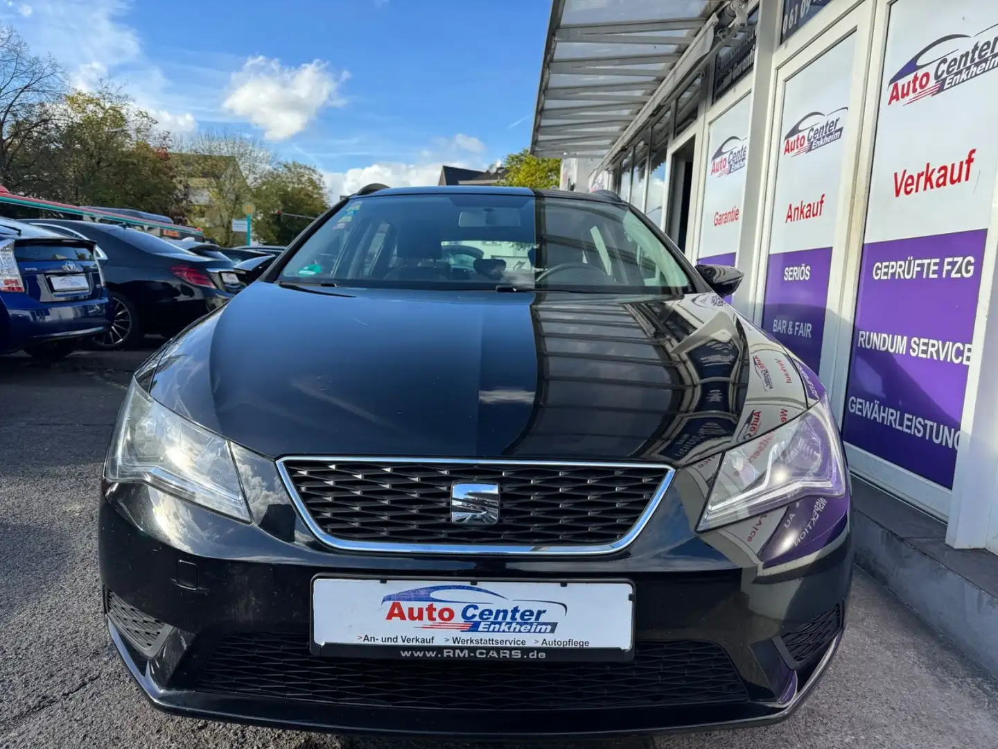 SEAT Leon ST *1.Hand*Euro6*Klima*Bluetooth*MFL* Schwarz - 2
