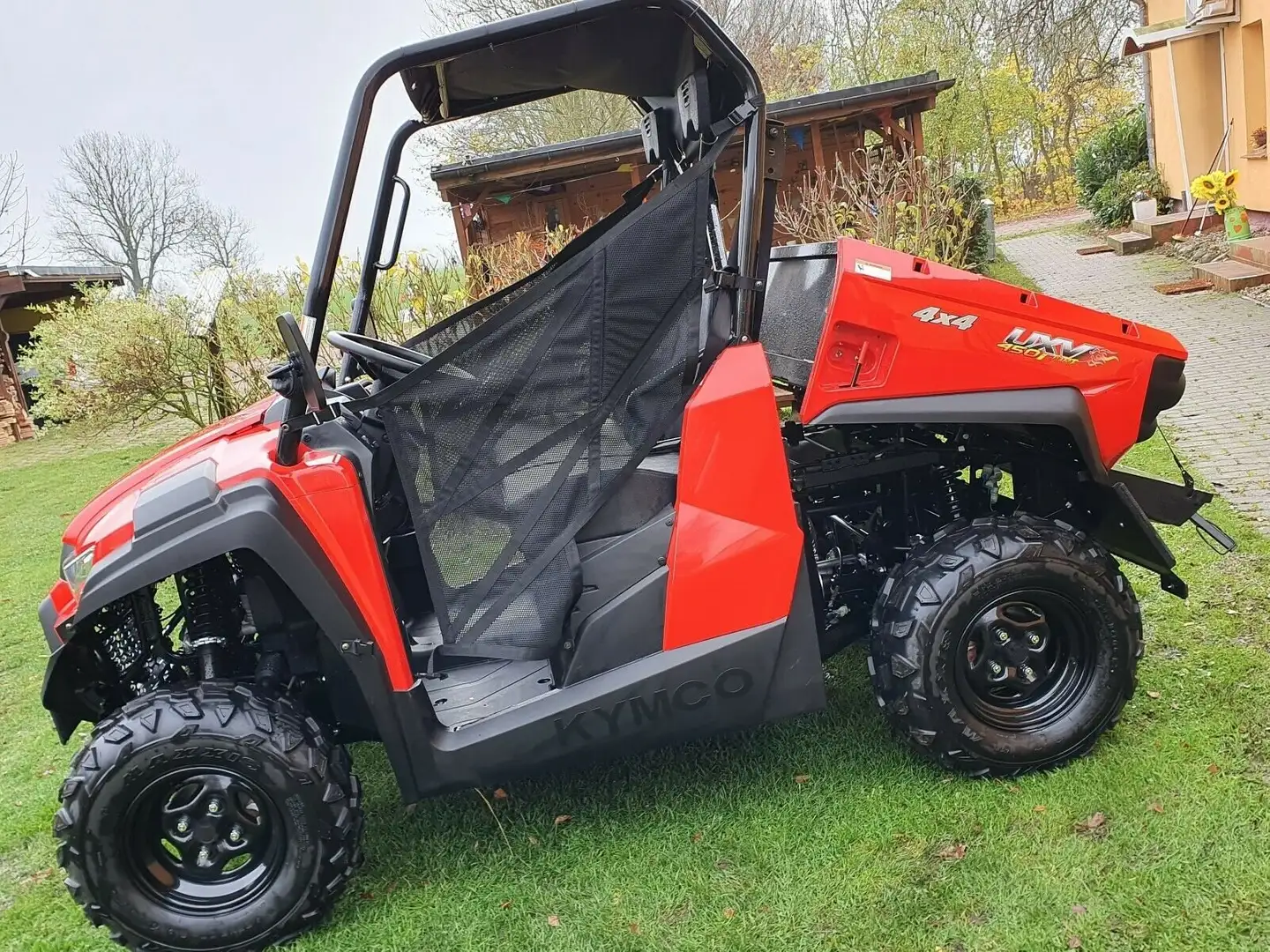 Kymco UXV 450 i Turf 4x4 Side by Side Red - 2
