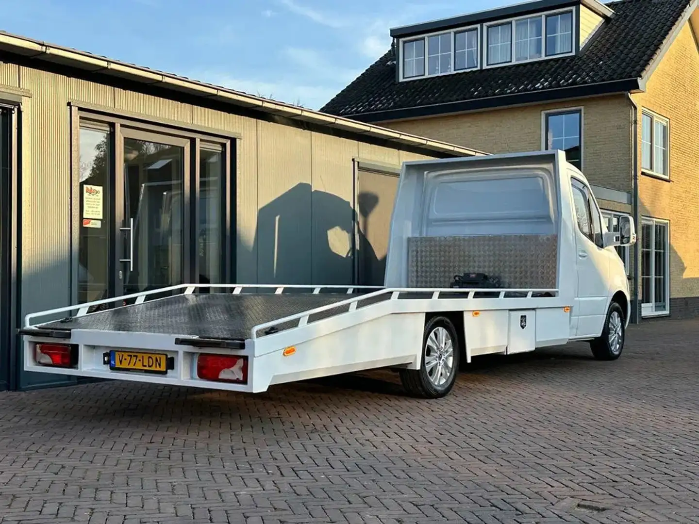 Mercedes-Benz Sprinter 140 pk Autotransporter Lier Airco Wit - 2