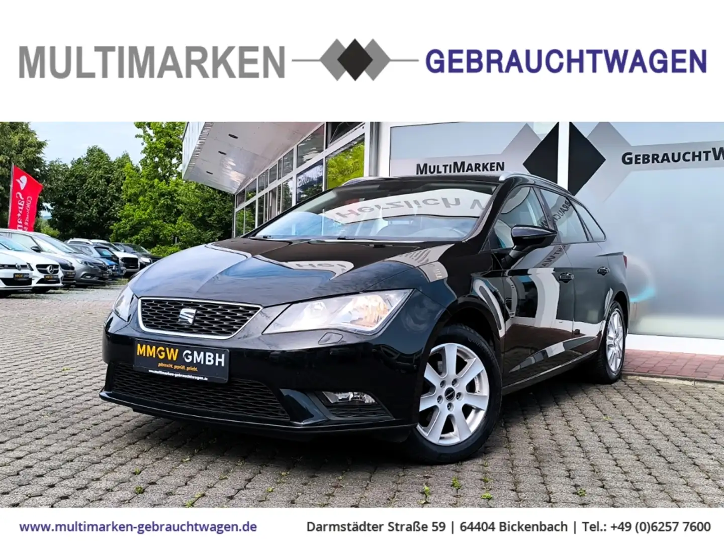 SEAT Leon ST Style 1.2 TSI SHZ/Temp/Berganfahrass/Winterpake Schwarz - 1
