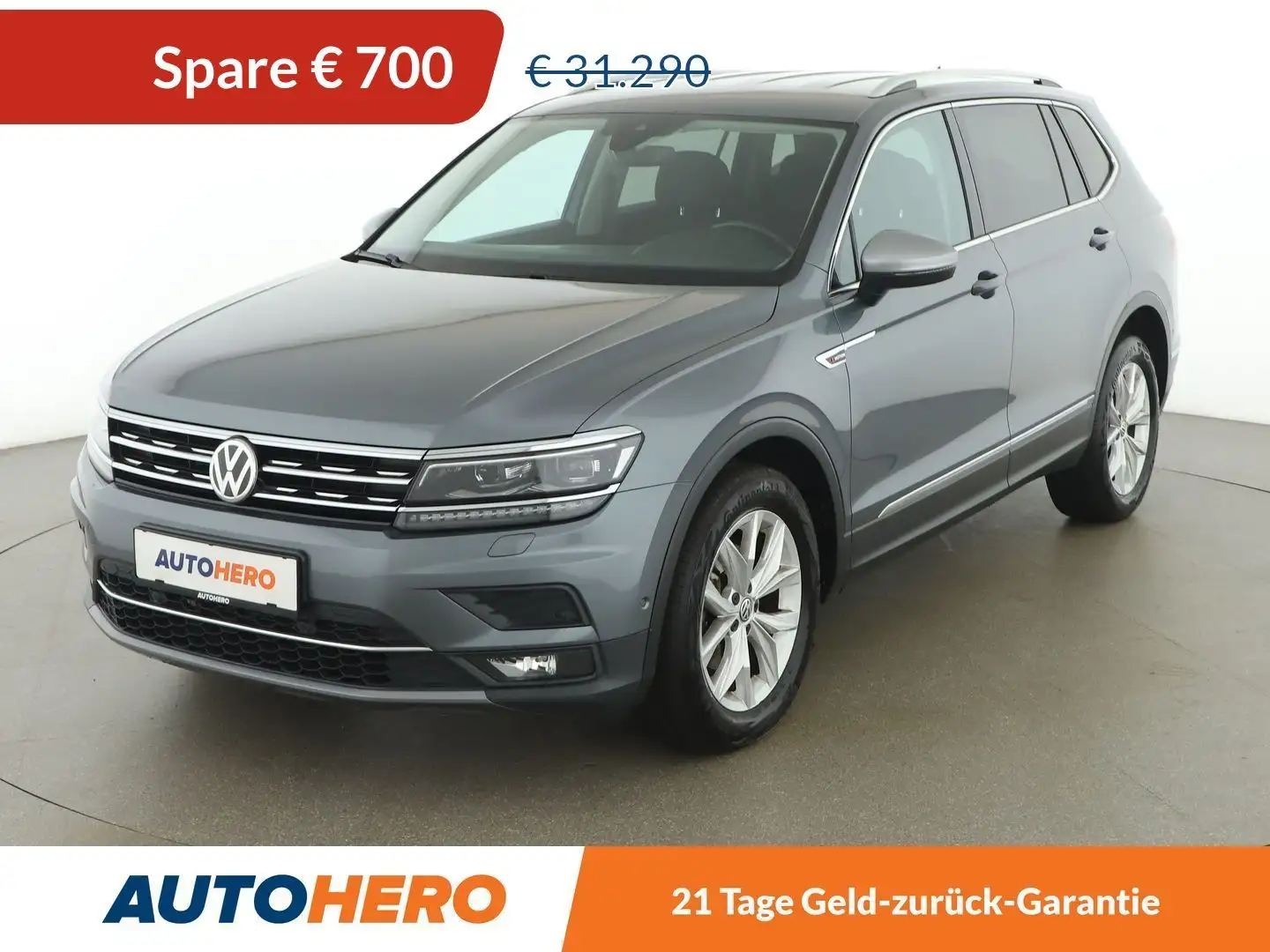Volkswagen Tiguan Allspace 2.0 TDI Highline 4Motion Aut. *LED*ACC*AHK*SPUR* Grau - 1