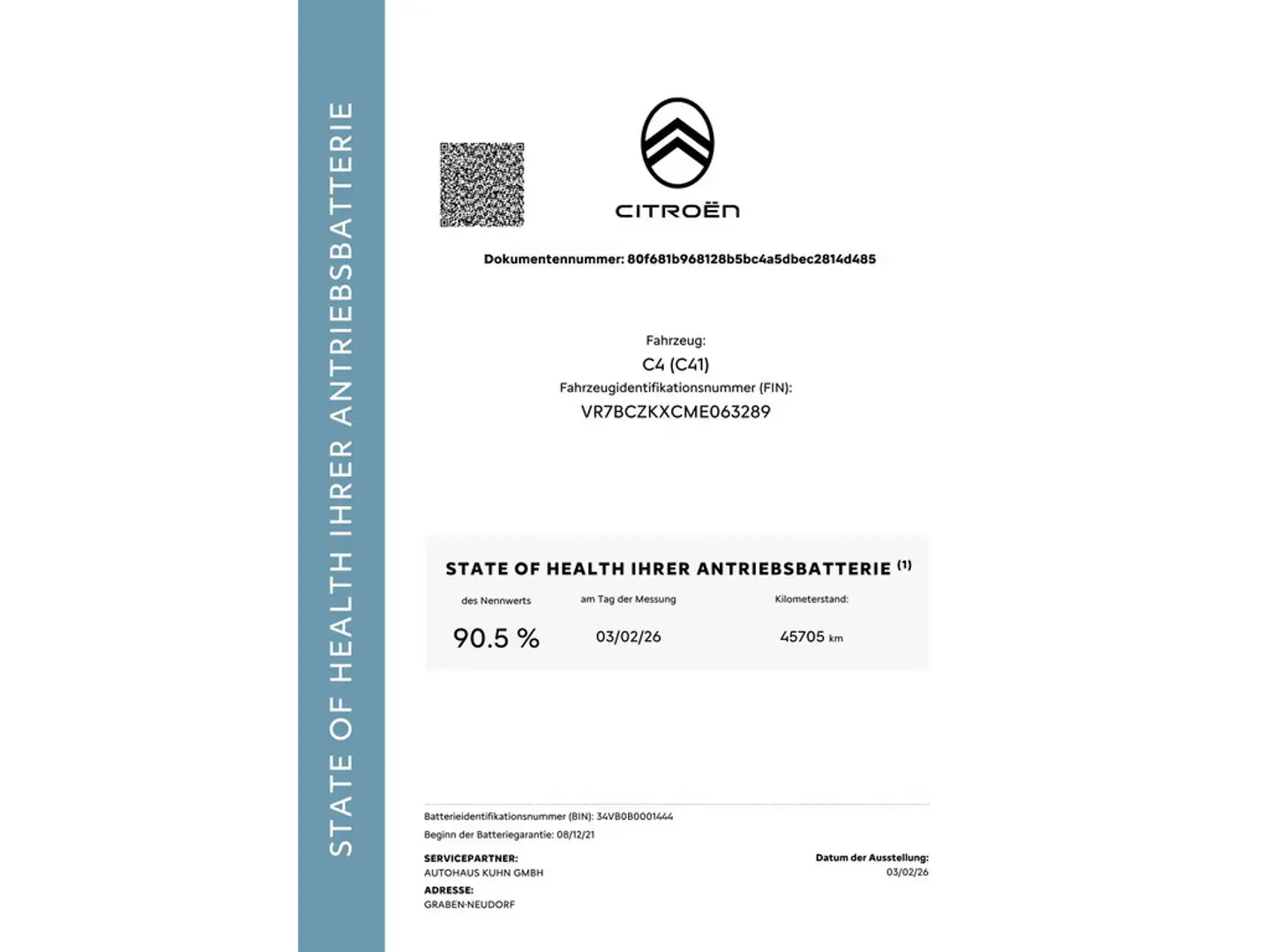 Citroen E-C4 Electric Marrón - 2