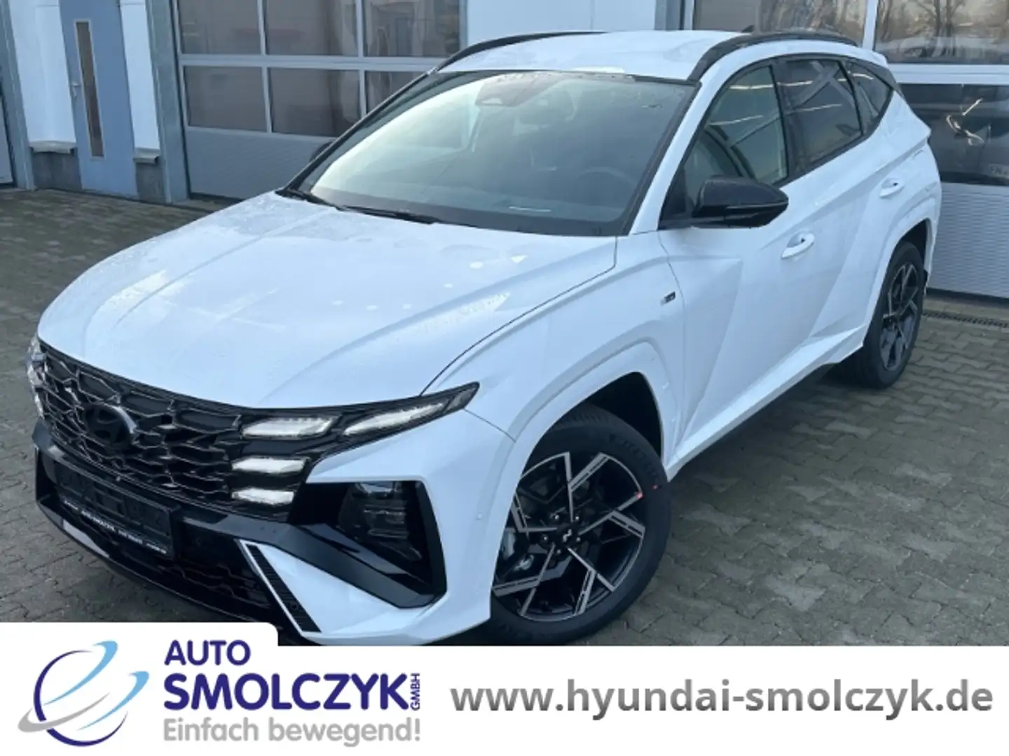 Hyundai TUCSON N-LINE 1.6 T-GDI 7-DCT+KRELL+LED-PAKET Weiß - 1