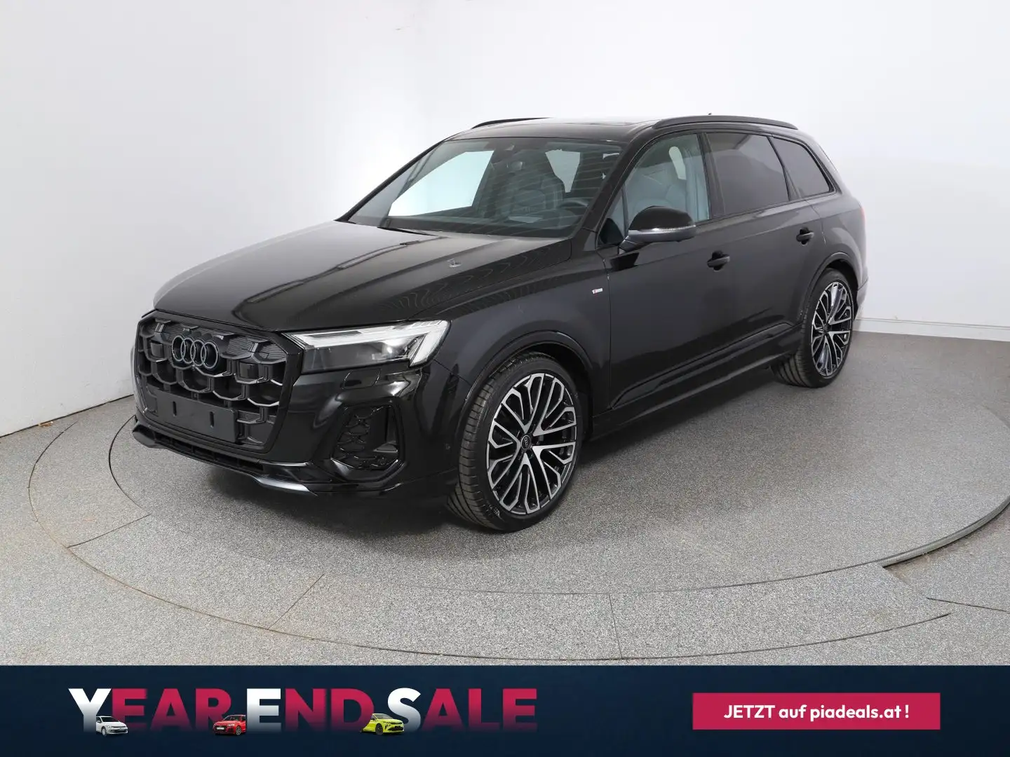 Audi Q7 50 TDI quattro S line Schwarz - 1
