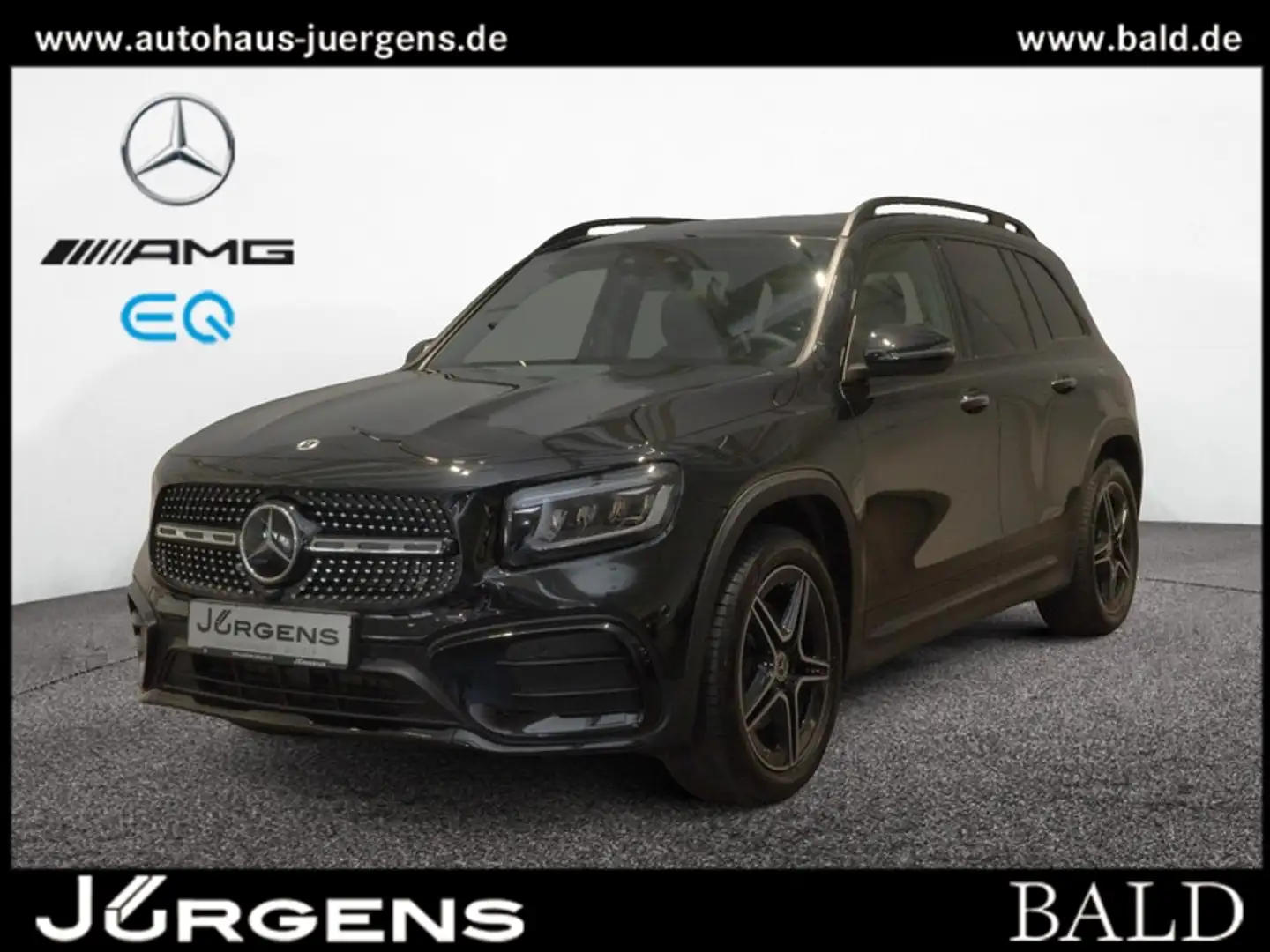 Mercedes-Benz GLB 200 AMG-Sport/LED/Cam/Pano/Night/Distr/Keyl Schwarz - 1