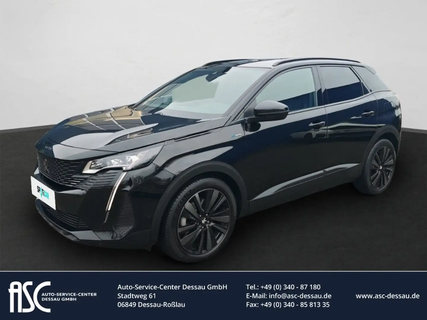 Peugeot 3008 GT/FullLED/Focal/Kamera/el.Heckkl/Sitzheiz/Standhe Noir - 1