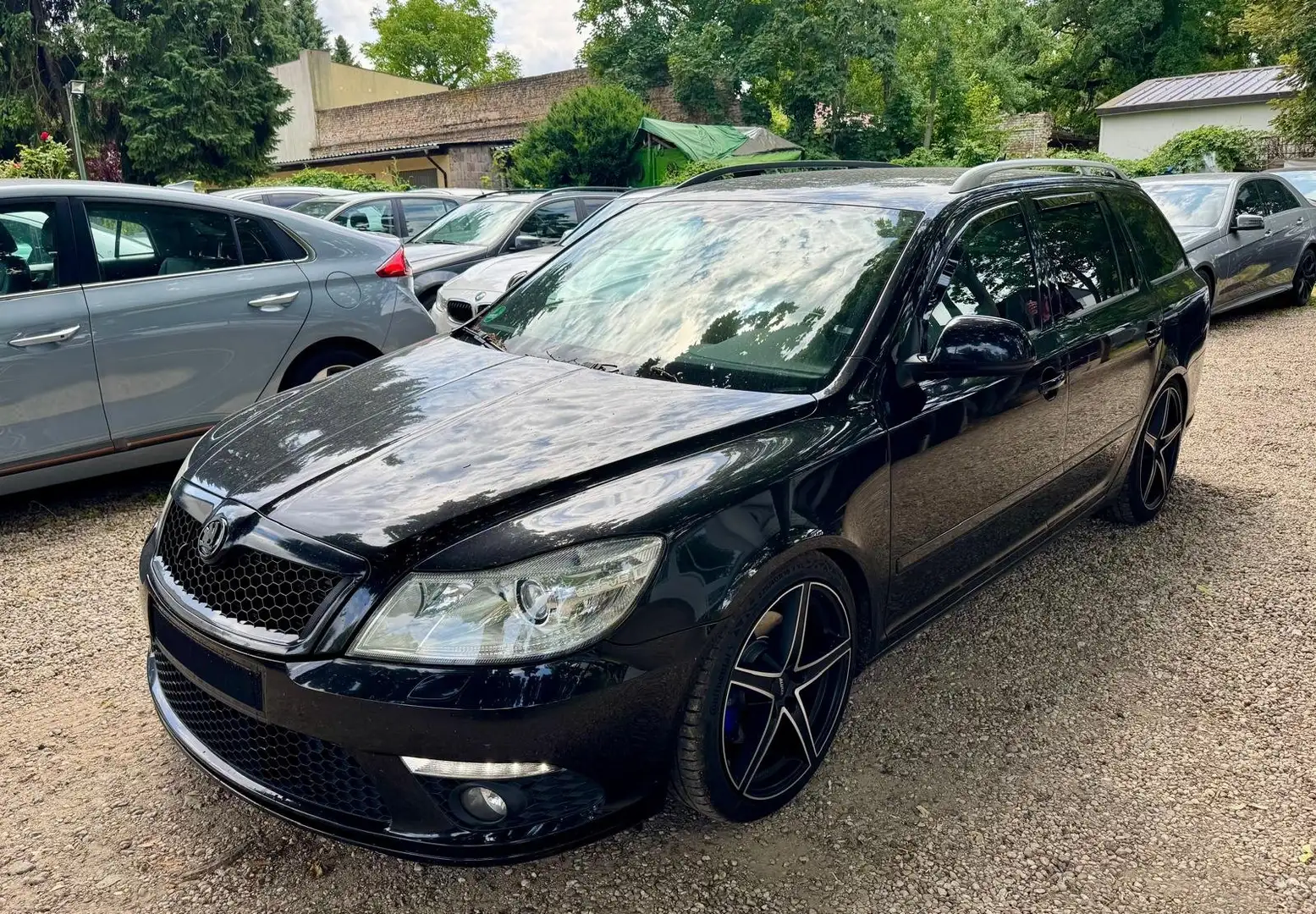 Skoda Octavia RS Navi 18 Zoll Leder Xenon Klimaaut Sportfahrwerk Noir - 1