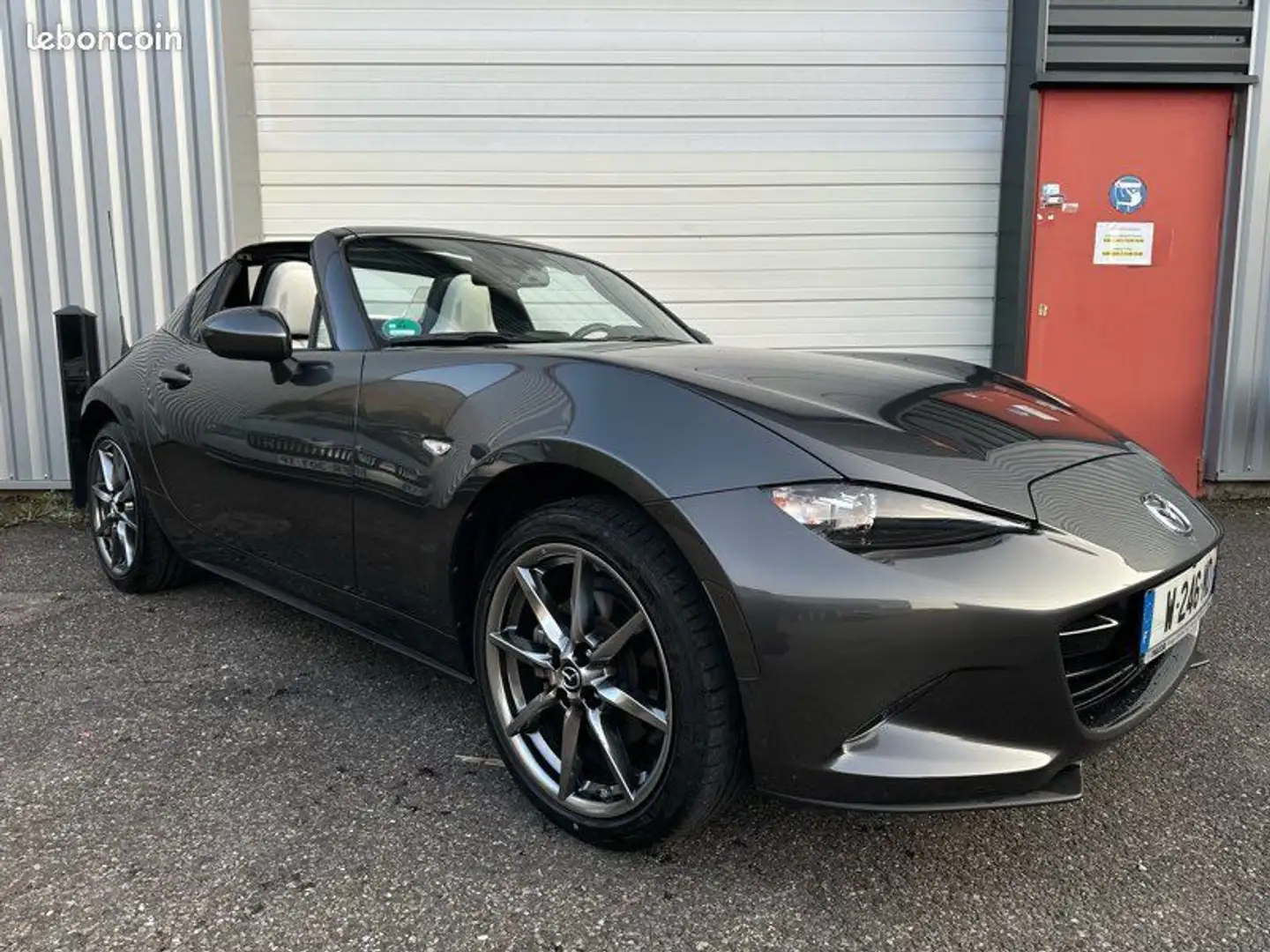 Mazda MX-5 mx5 iv rf 2.0 skyactiv-g 184 selection cuir blanc siva - 1