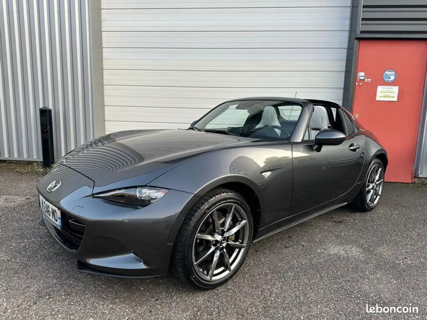 Mazda MX-5 mx5 iv rf 2.0 skyactiv-g 184 selection cuir blanc siva - 2
