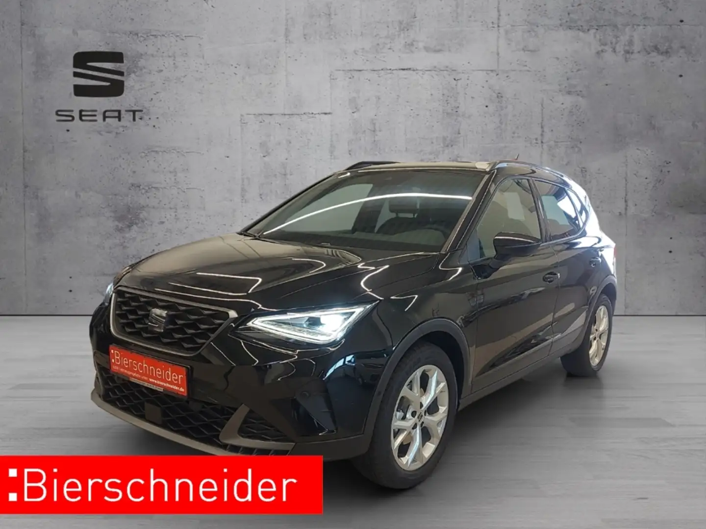 SEAT Arona 1.0 TSI DSG FR LED Navi Kamera Kessy ACC Link Virt Schwarz - 1