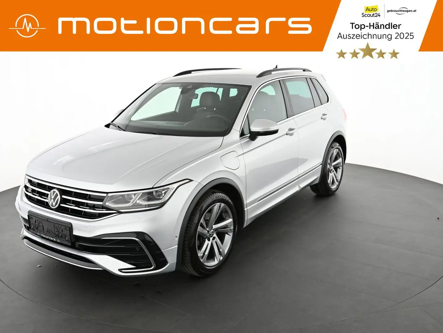 Volkswagen Tiguan 1.4 TSI eHybrid R-Line Pickerl NEU Silber - 1