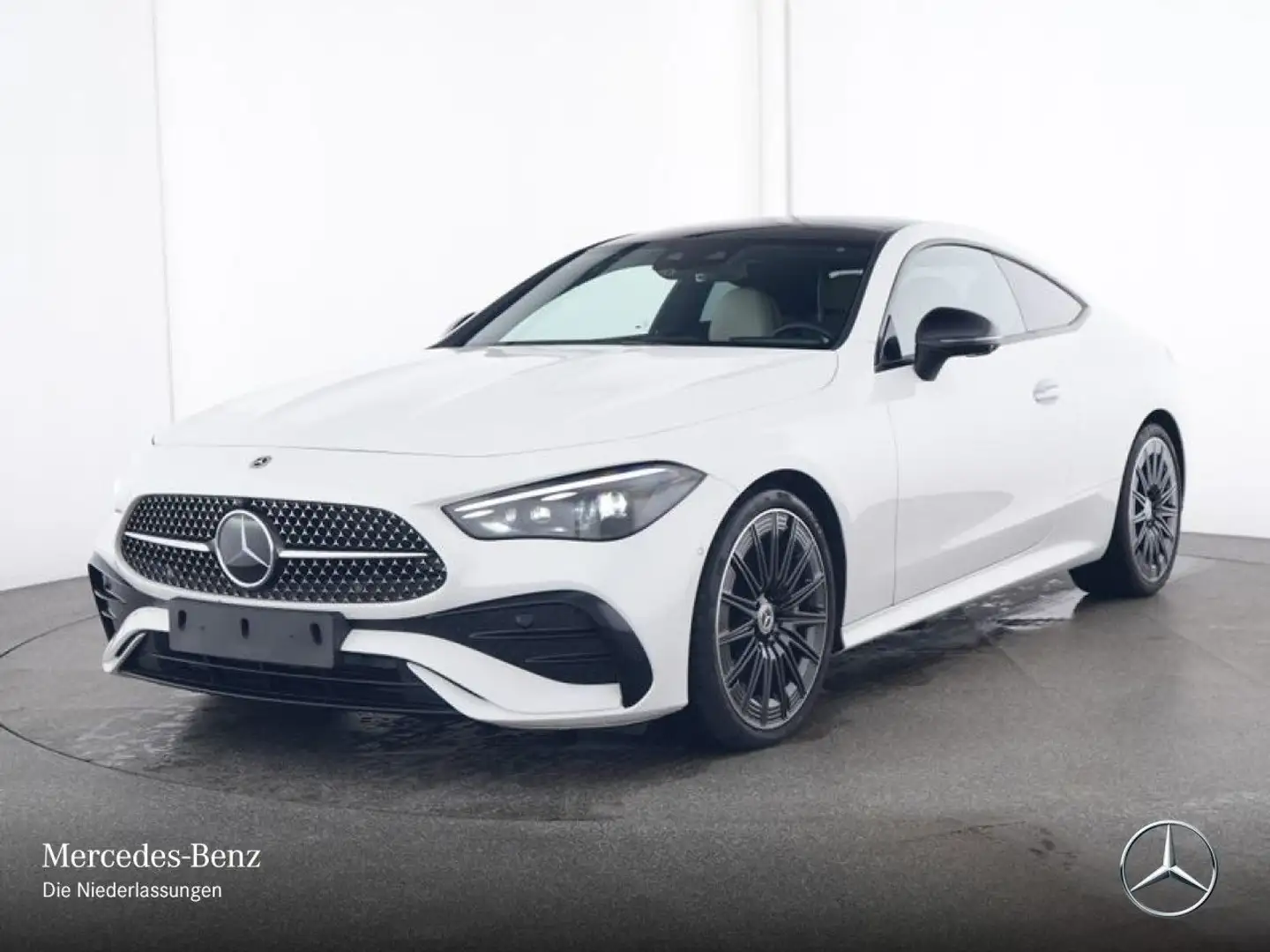 Mercedes-Benz CLE 450 4M AMG+NIGHT+PANO+360+STHZG+BURMESTER+9G Weiß - 2