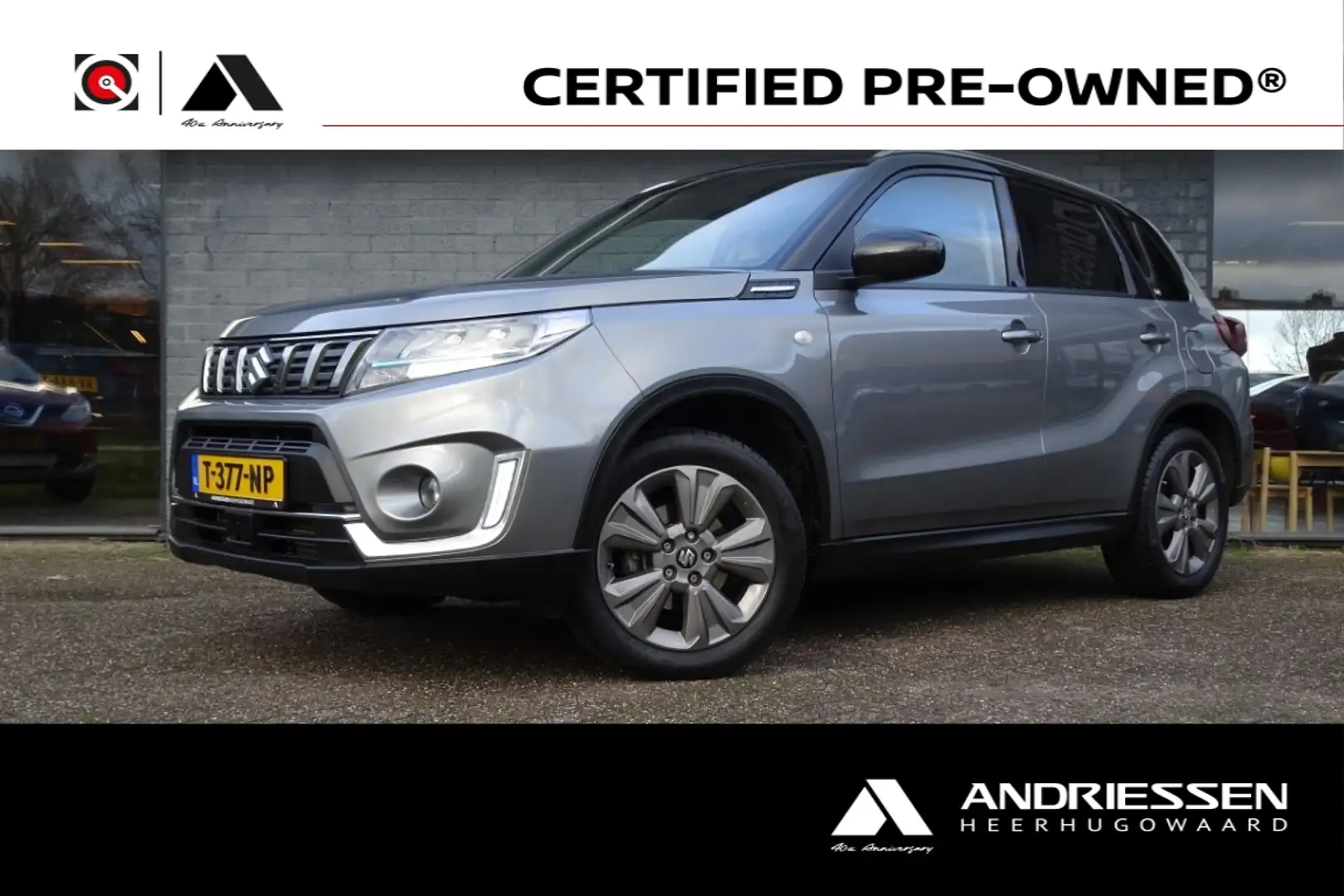 Suzuki Vitara 1.4 Boosterjet Smart Hybrid Select [Trekhaak + Car Grijs - 1