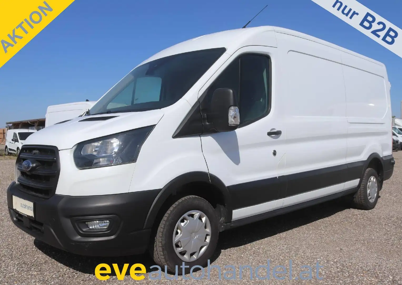 Ford Transit L3H2 Kasten/€ 16.500,-netto/KAMERA TEL TEMP KLIMA Weiß - 1