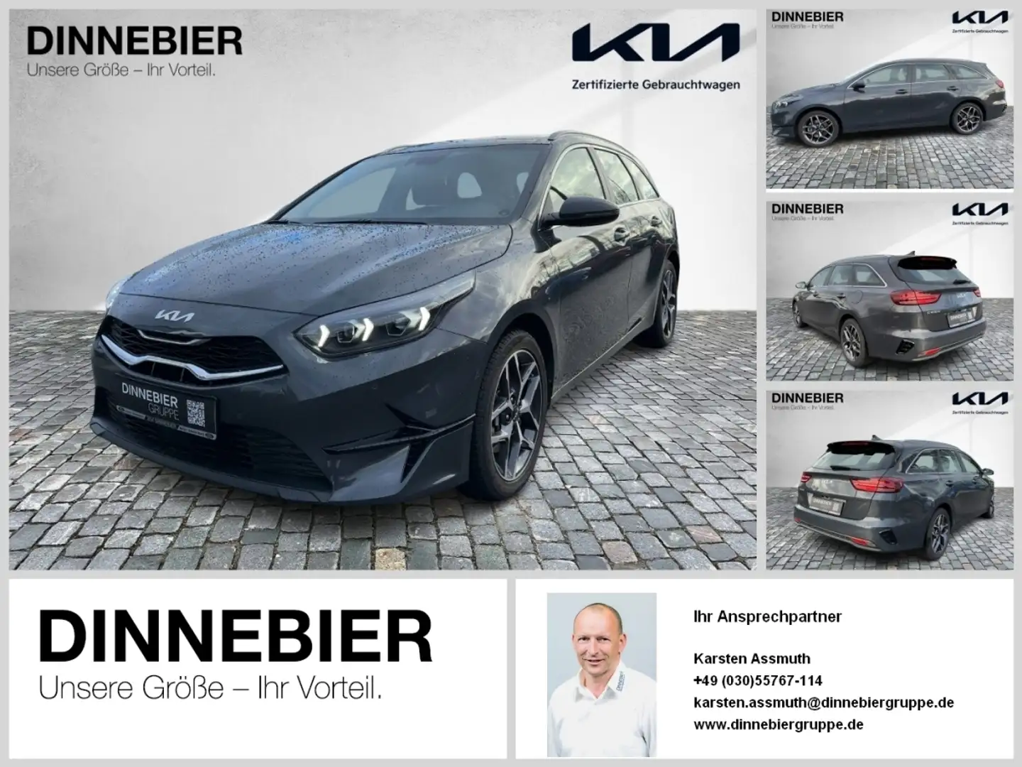 Kia Ceed SW / cee'd SW Ceed Sportswagon Spirit Glasdach+LED+Kamera Gris - 1