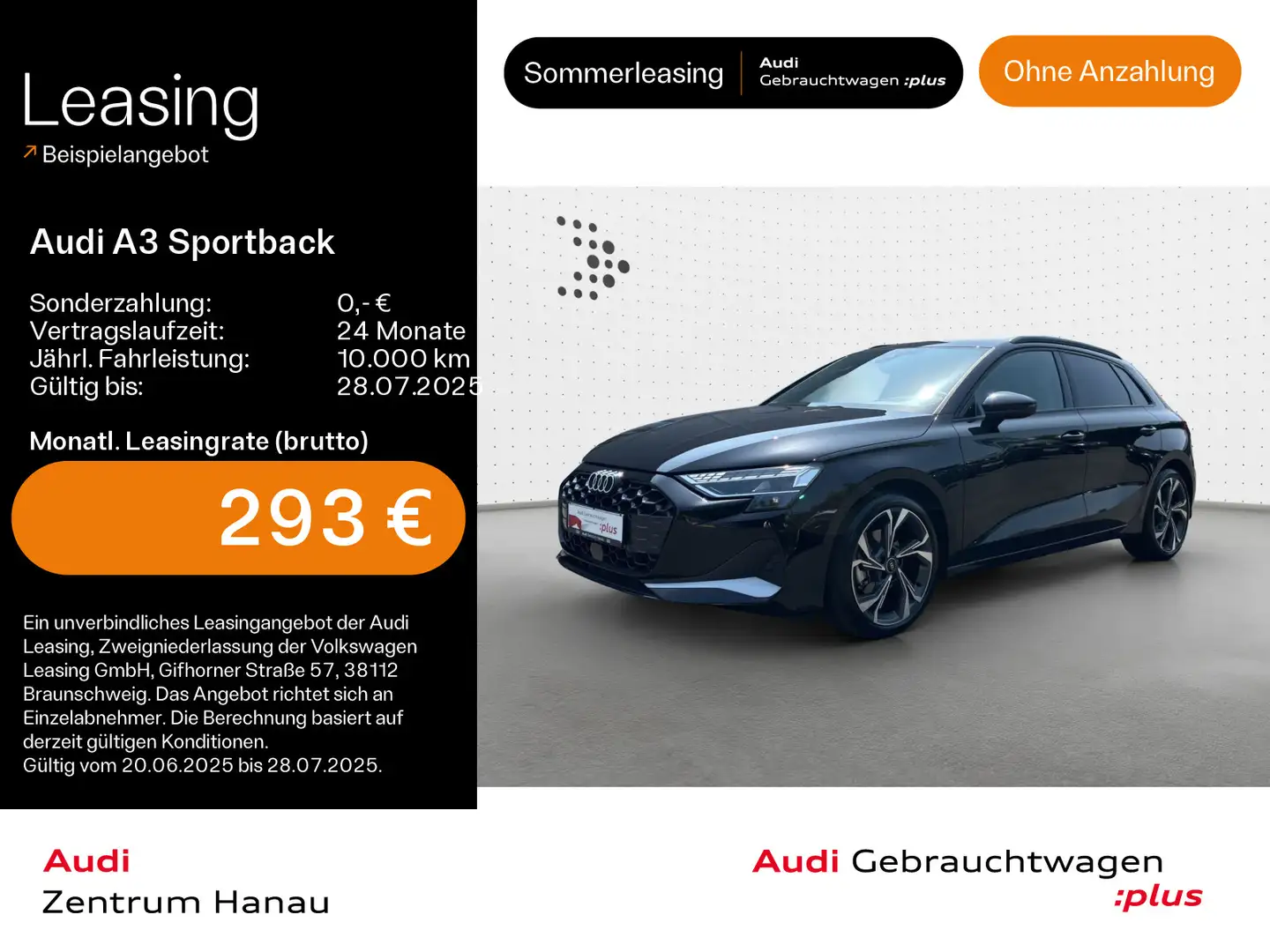 Audi A3 35 TDI Advanced AHK*KAMERA*HUD*18ZO Schwarz - 1