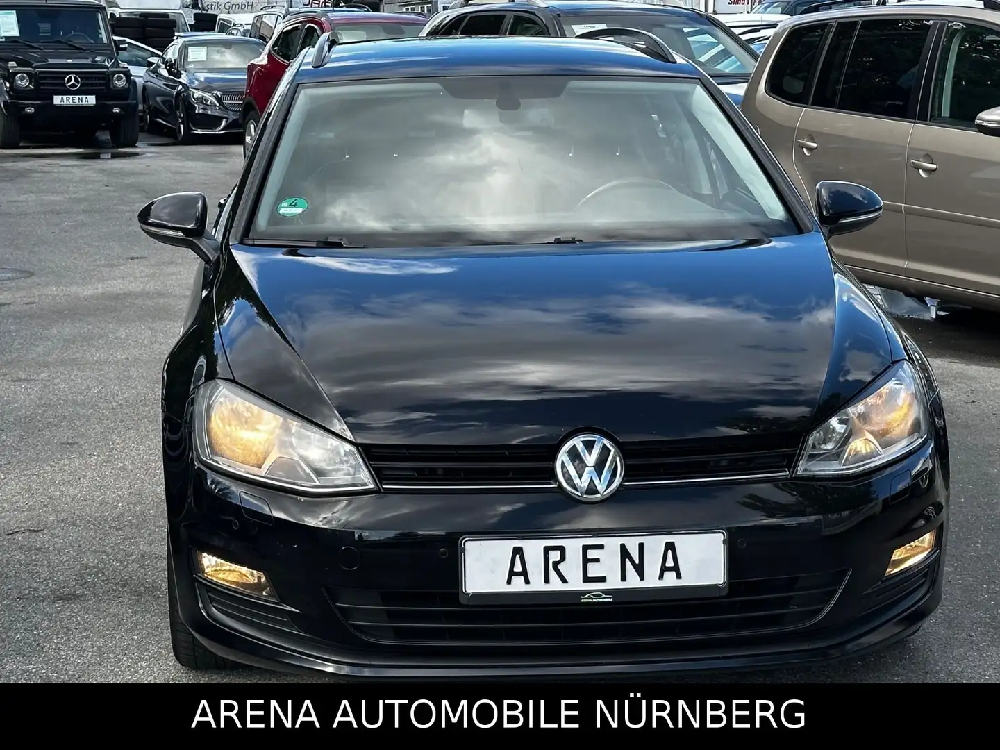 Volkswagen Golf VII Variant 1.6 TDI Cup*Navi*Ahk*Pdc*Alu Schwarz - 2