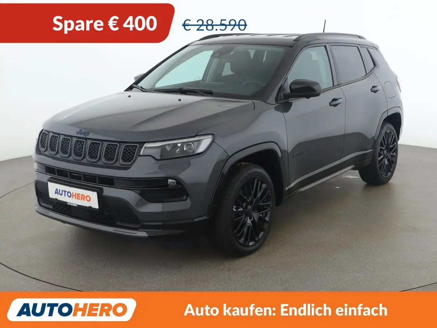 Jeep Compass 1.3 T4 4xe Plug-in Hybrid S Grau - 1