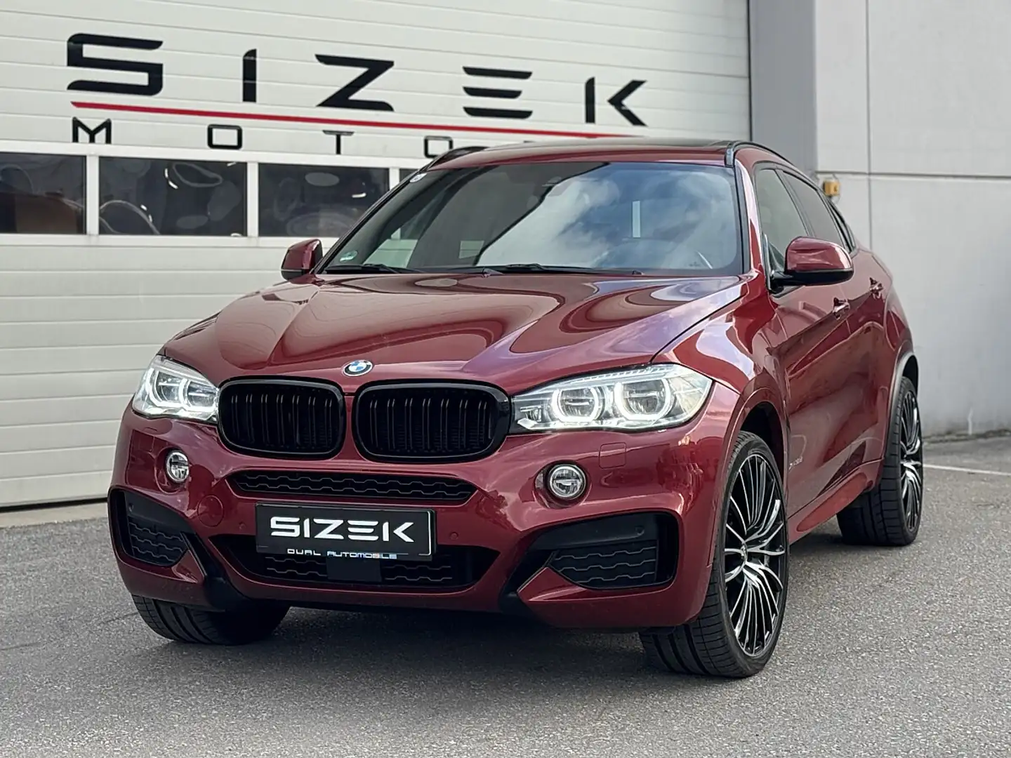 BMW X6 xDrive30d Sport Activity Coupé|M-PAKET|3*TV|AHK... Rot - 1