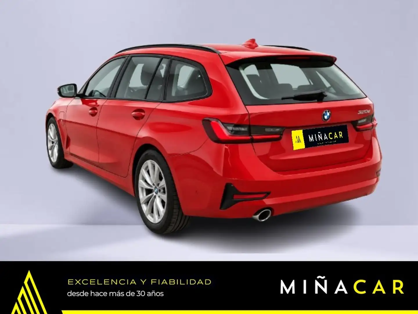 BMW 320 320e Rojo - 2
