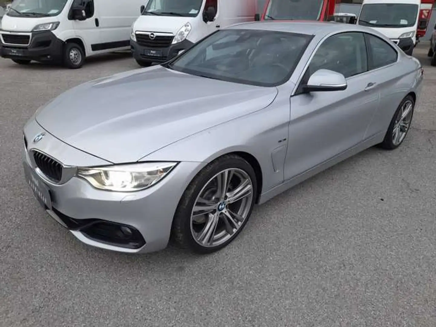 BMW 430 430dA Coupe Sport Argento - 1