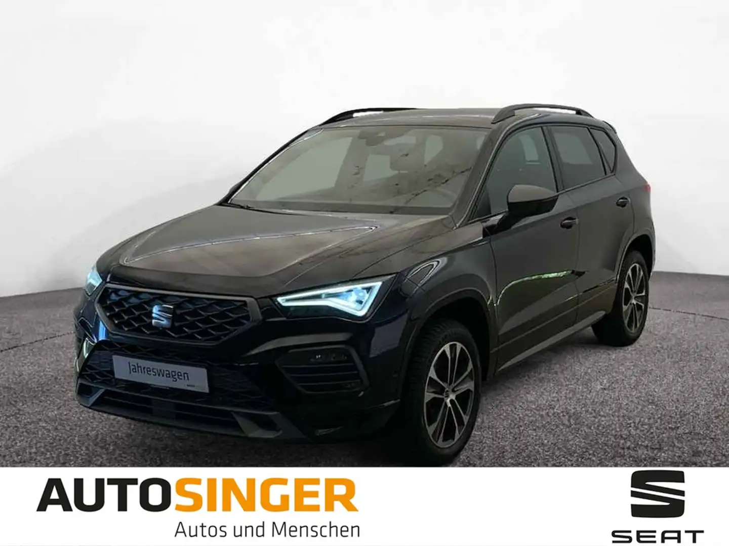 SEAT Ateca FR 2.0 TDI DSG *AHK*LED*NAV*ACC*SHZ*VIRTU* Schwarz - 1