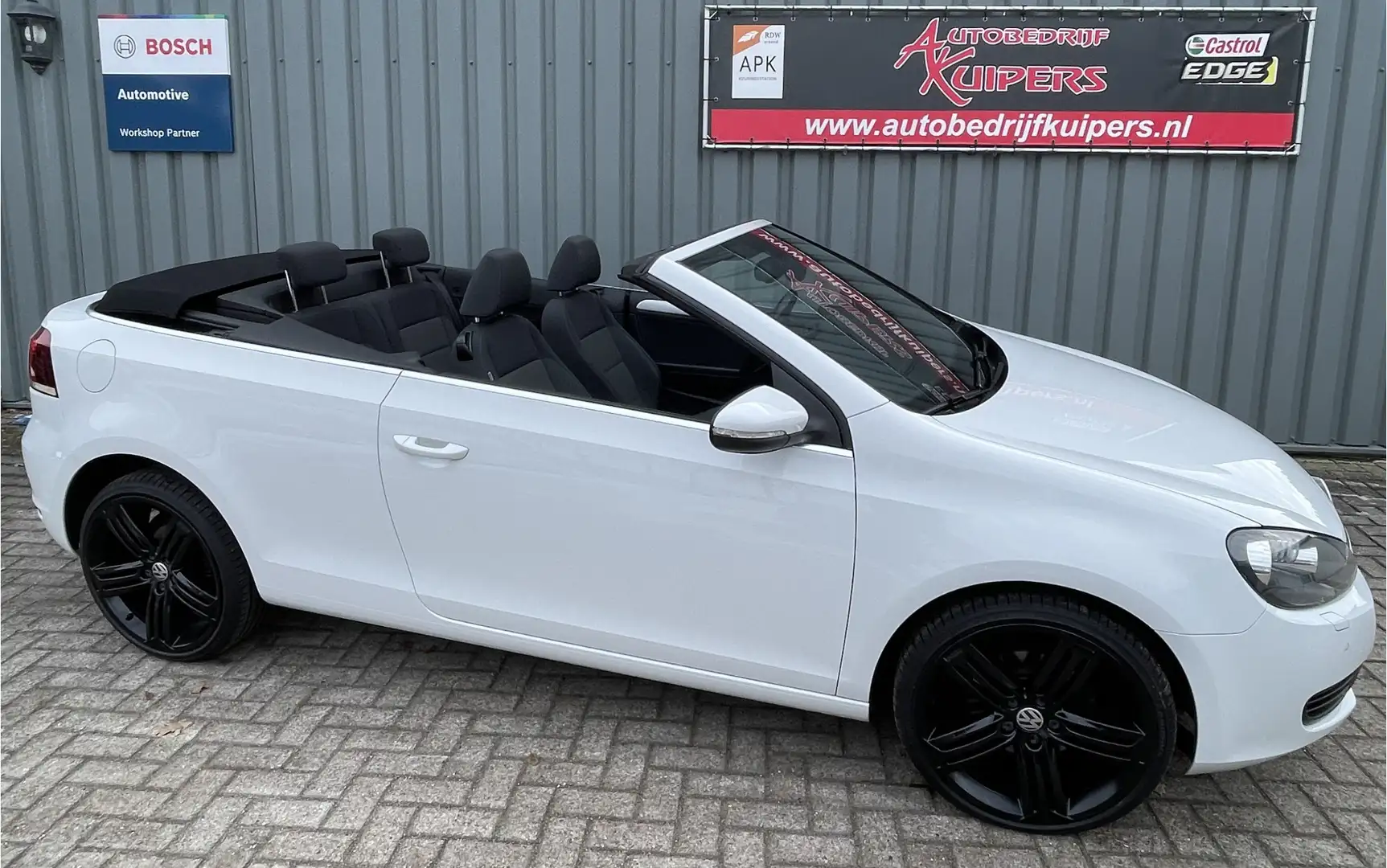 Volkswagen Golf Cabriolet 1.2 TSI BlueMotion Clima.Pdc.19"Velgen.Cruise.Audi Blanc - 2