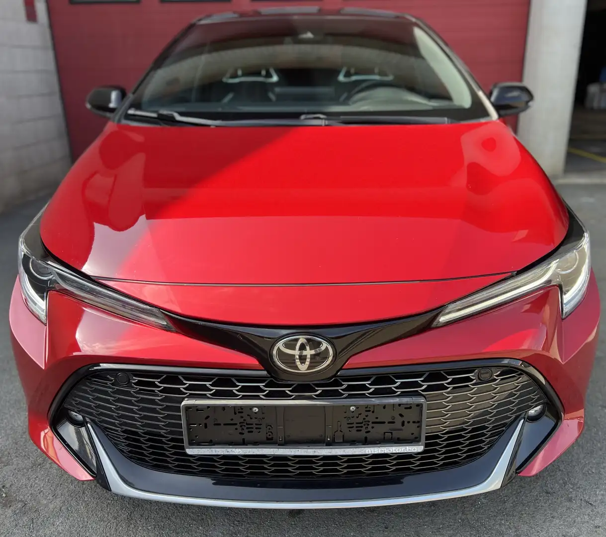 Toyota Corolla Hybrid 1.8 GR Sport e-CVT +CAR-PASS +CAMÉRA +NAVI Rouge - 2