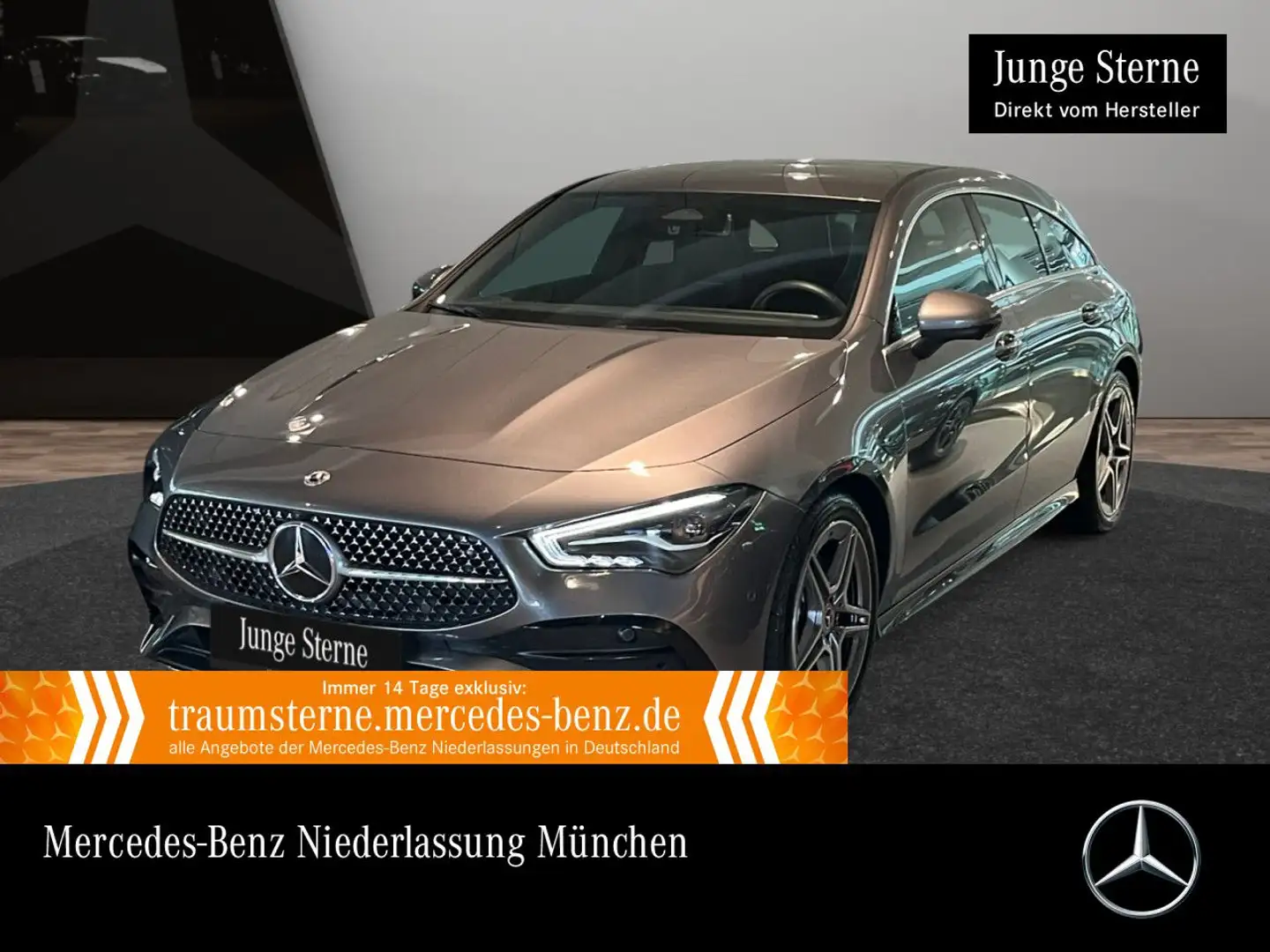 Mercedes-Benz CLA 200 d AMG+360°+LED+TOTW+KEYLESS+8G Gris - 1