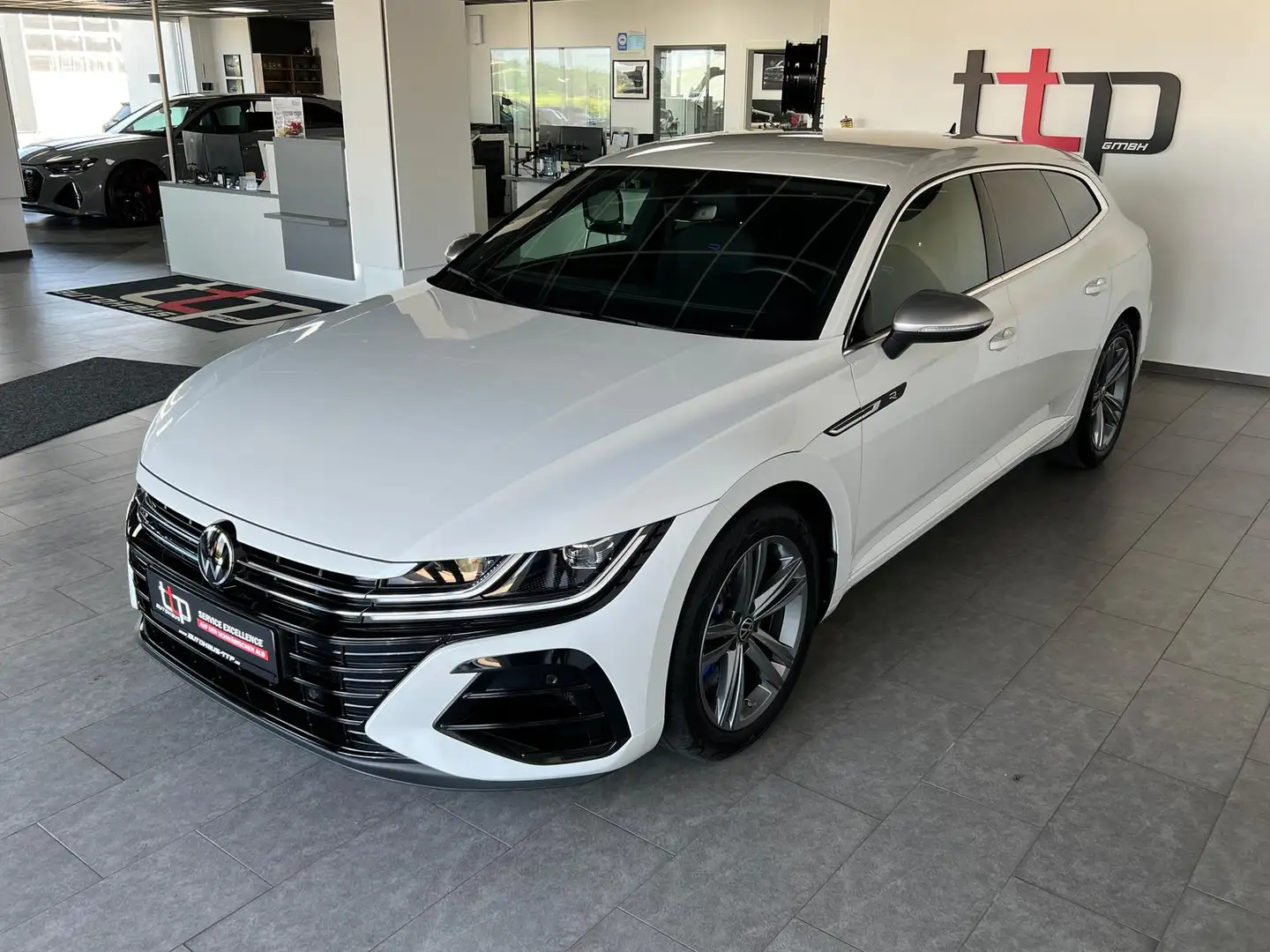 Volkswagen Arteon R SB MATRIX Lenkradheizung Keyless ACC Blanc - 2
