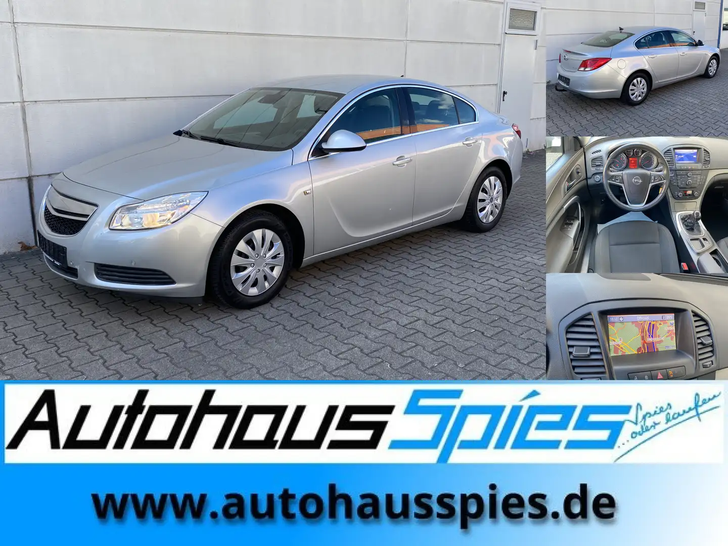 Opel Insignia 1.4 Turbo  Edition ecoFlex AUTOGAS LPG Silber - 1