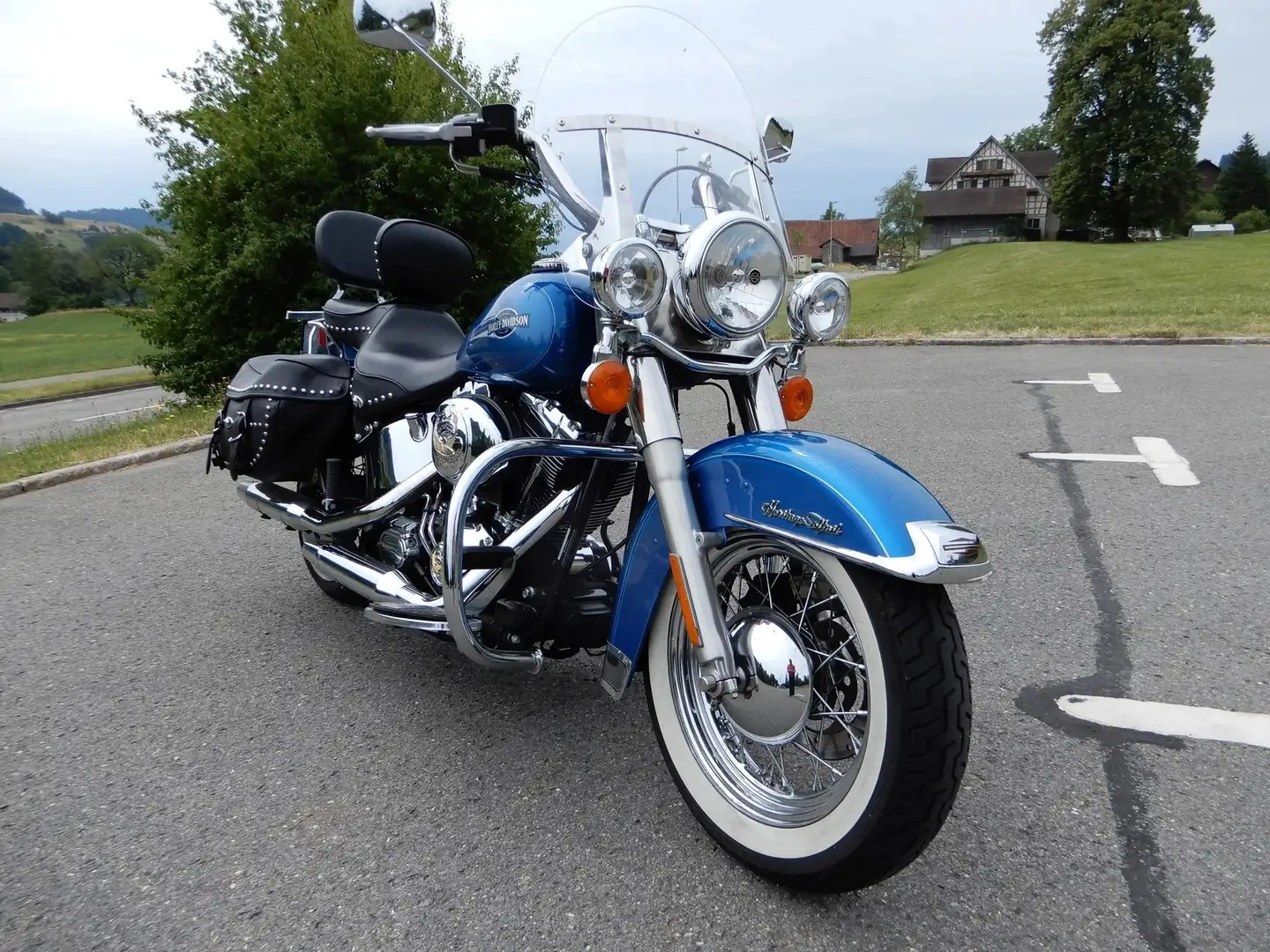 Harley-Davidson Softail Kék - 1