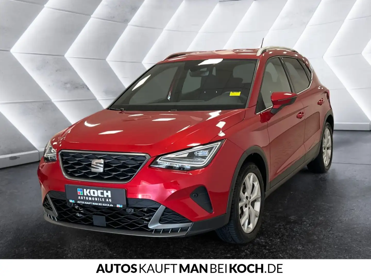 SEAT Arona 1.5 TSI DSG FR LED NAVI KAMERA ACC FSE Klima Rot - 2
