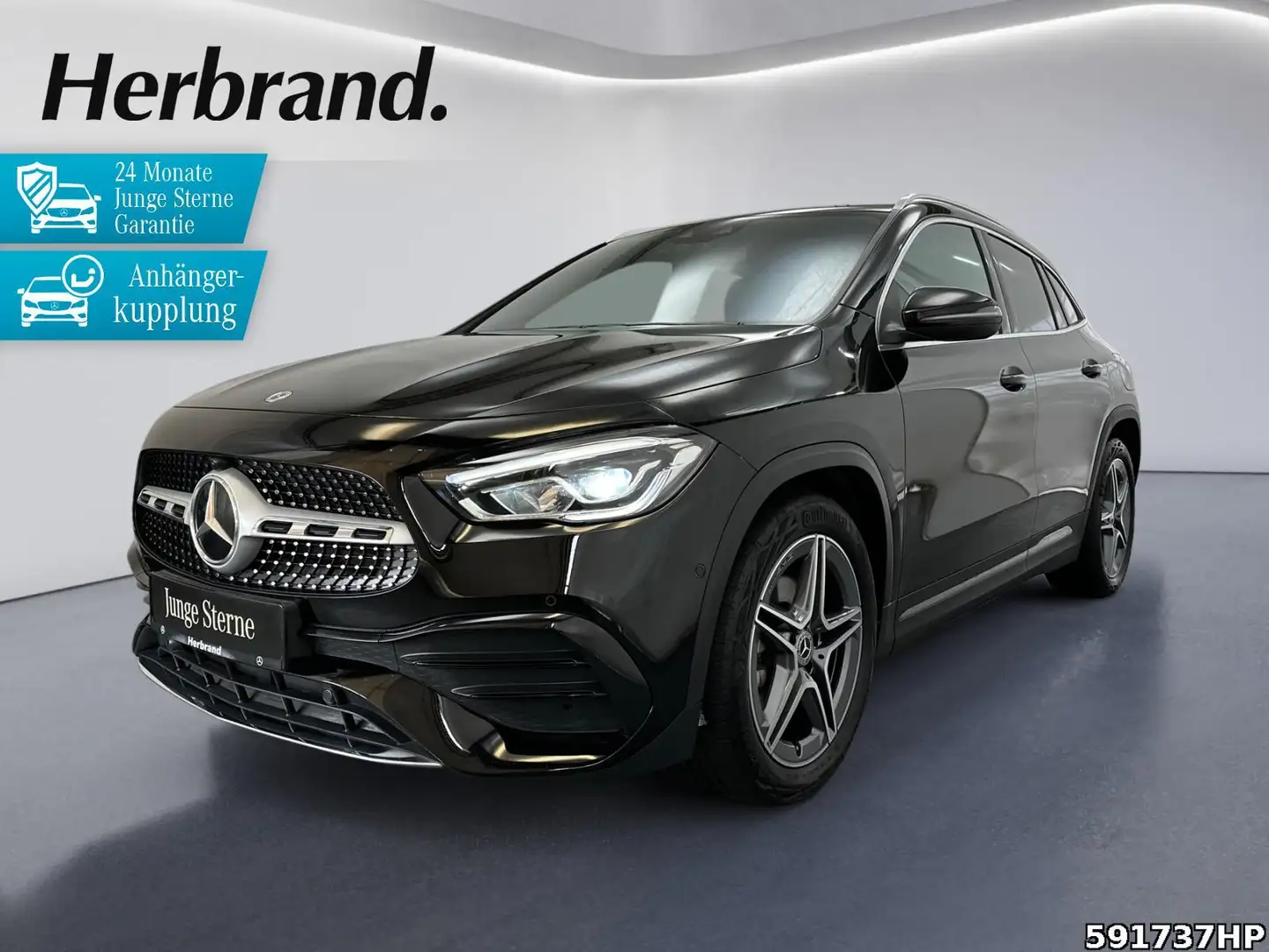 Mercedes-Benz GLA 200 d AMG-Line *LED AHK Apple CarPlay Kamera Schwarz - 1
