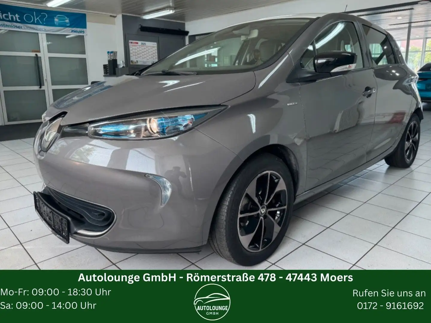 Renault ZOE Intens AUT.*KLIMA*NAVI*SHZ*PDC*CAM*8-FACH BR Gri - 1