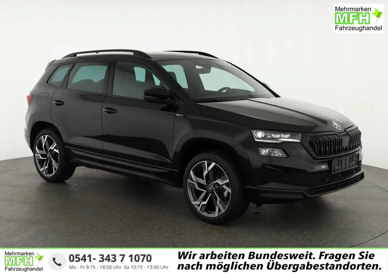 Skoda Karoq Sportline 4x4 2.0 TDI DSG Sportline, Matrix, Te... Schwarz - 1