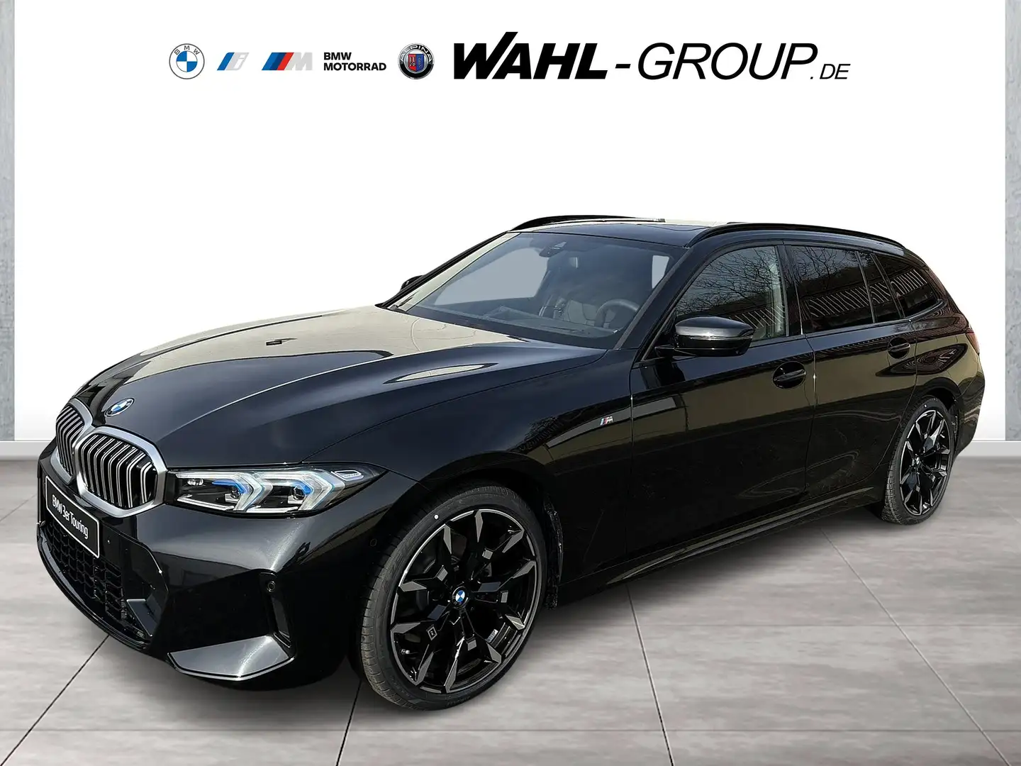 BMW 320 d xDrive Touring M Sport AHK HeadUp Panorama Innov Schwarz - 1