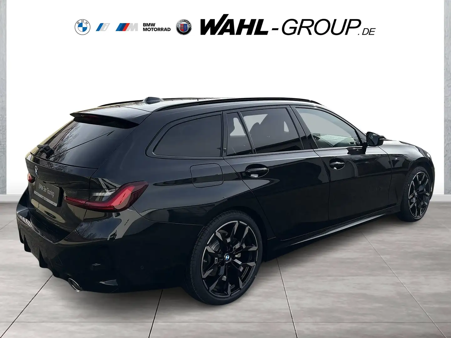 BMW 320 d xDrive Touring M Sport AHK HeadUp Panorama Innov Schwarz - 2